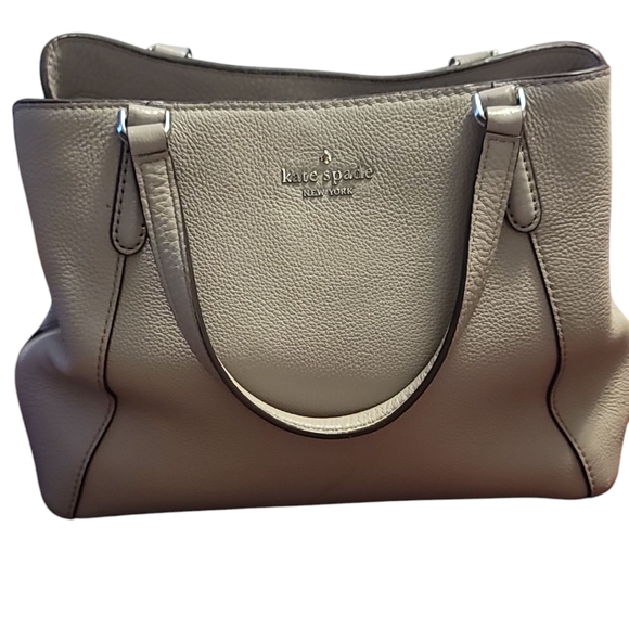 kate spade Gray Leather Bag - Picture 3 of 11